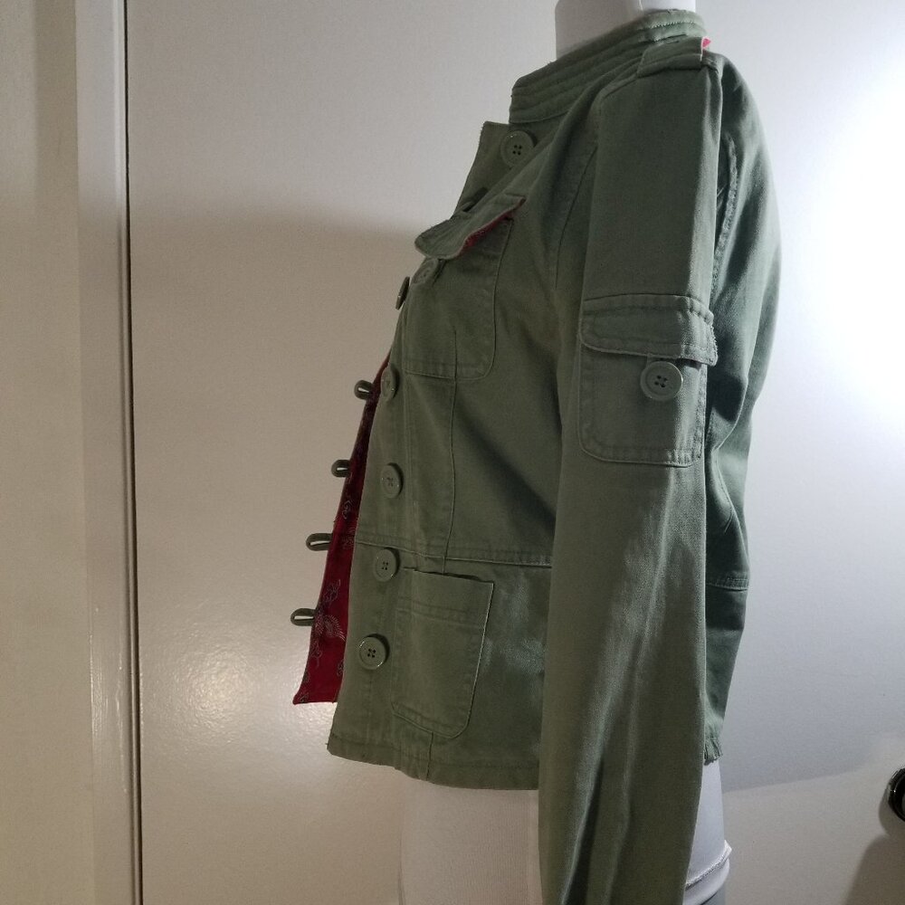 Abercrombie & Fitch Green jacket, size S - Picture 3 of 16